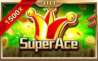 JILI Super Ace 97% RTP slot card with Golden Card multipliers